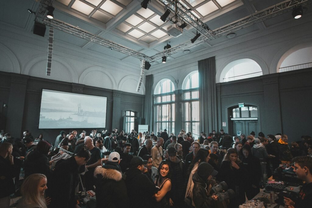 Asistentes en una sala de congreso